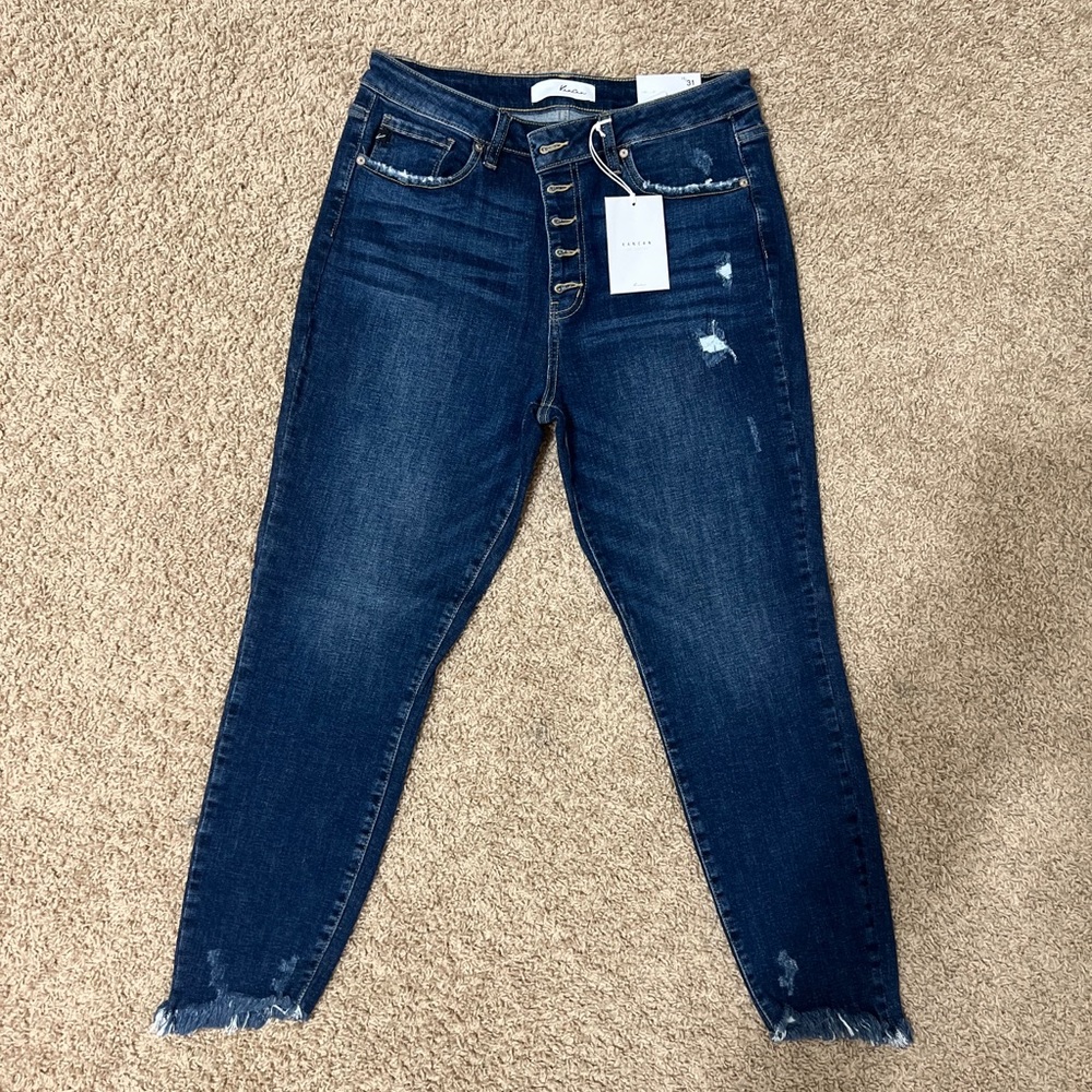 KanCan High Rise Ankle Jeans